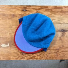 90s 1991年 USA製 patagonia Synchilla Duckbill Cap 【 blue