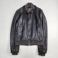 Dolce＆Gabbana　レザージャケット・ライダース　タグ付き ドルチェアンドガッバーナ DG総柄 ブロンズ コレクション 48 M L相当