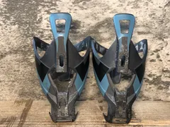 JT115 エリート ELITE ヴィコカーボン VICO CARBON ボトルケージ 黒青 2個セットのサムネイル