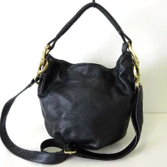 バッグ ショルダーバッグ 2way ワンショルダーバッグ 本革 レザー 黒 ブラック かばん 鞄 カバン