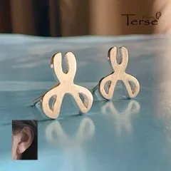 レディース ミニピアス 小ぶり はさみモチーフ シザーピアス シルバー S925 シルバー925 個性派 ユニーク 遊び心 ラッキーモチーフ 縁切り お守り おしゃれ かわいい バレンタインギフト 彼女 プレゼント 自分へのご褒美 送料無料