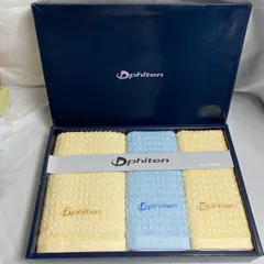 Phiten ファイティン タオルセット 3枚 フェイスタオル ハンドタオル 【新品】S