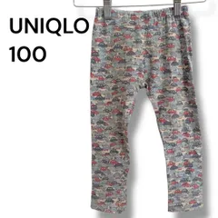 a1701 ユニクロ ベビー レギンス 100 くるま 乗り物 パンツ 7分丈