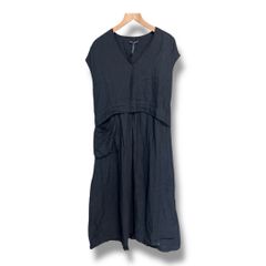未使用品♦︎m_mefu センソユニコ リネン混 アシンメトリー ロングワンピース 未使用品♦︎m_mefu センソユニコ リネン混 アシンメトリー ロング