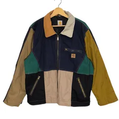 carhartt/カーハート リメイクダックジャケット ダック地 アウター ジャケット Lサイズ マルチカラー