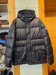 トミーヒルフィガー メンズ ダウン パーカー ブラック