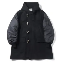 MARKAWARE(マーカウェア) オーガニック ウール メルトン ダッフルコート 2サイズ 出品