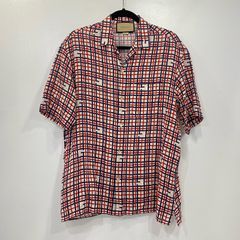 GUCCI グッチ リネン×ポリエステル シャツ メンズ マルチカラー - メルカリ