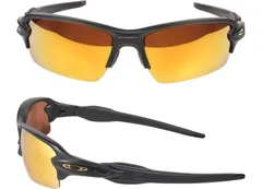 オークリー フラック2.0 oo9271-4961 ローブリッジフィット スポーツサングラス 偏光レンズ プリズム OAKLEY FLAK2.0