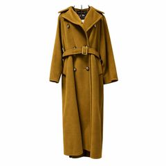 Max Mara カシミヤ ミンクファー ロングコート 40サイズ 新品未使用 Max Mara カシミヤ ミンクファー ロングコート 40サイズ 新品未使用
