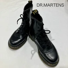 ドクターマーチン 8ホールブーツ サイズUK4 ブラック イエローステッチ かかと高さ約3.0cm ショートブーツ レディース US：6 ISItems【USED】【古着】【中古】50150775