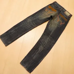 )167★ 日本製 EDWIN エドウィン EXS413 ユーズド加工 ウエスタン ストレート デニムパンツ ジーンズ w30 古着