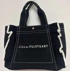 ジルスチュアート　JILL by JILLSTUART トートバッグ バッグ フリルトート 大容量 ブラック ショルダーバッグ 2way