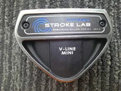 中古 パター オデッセイ STROKE LAB V-LINE MINI/オリジナルスチール[33]//3[8515]■博多