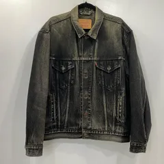 【姫路東店】 中古 Levi's | リーバイス デニム 70503 08 ユーロ バルセロナ製 デニムジャケット 90s ブラック サイズ：XL 【093】