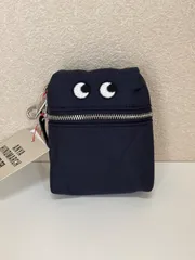 UNIQLO x ANYA HINDMARCH パッカブルバッグ（69 NAVY）新品未使用品 タグ付き 【クーポン利用で2,070円】
