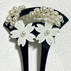 KZ008-c 簪 かんざし 黒色 結婚式 和装 髪飾り 卒業式 成人式 着物
