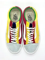 【VANS】US企画 OLD SKOOL マルチカラー 26.0cm US8.0 ヴァンズ オールドスクール 古着