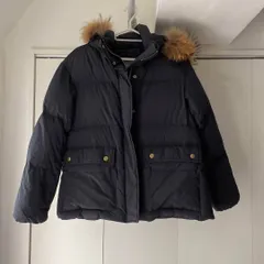 【東あずま店　併売品】　＠ スピックアンドスパン spick&span DOWN ダウン　jacket　ジャケット　outer　アウター　ブルー 青 藍色 ネイビー 紺色　BLUE　NAVYのサムネイル