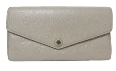 LOUIS VUITTON/ルイ ヴィトン　アンプラント ポルトフォイユサラ M68708  レザー　長財布　【中古】