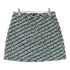 サイズ：L UNDER ARMOUR アンダーアーマー  スカート ロゴ 総柄 カーキ系 [240101601979] ゴルフウェア レディース ストスト