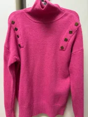 冬ニット タートルネック ラウンドネック ニット カーディガン 全3個