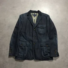 WQ1013● Ralph Lauren：デニムジャケット ●3ｆ(身長164～168)● インディゴ テーラードジャケット RALPH LAUREN ラルフローレンのサムネイル