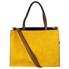 ケイトスペード  ハンドバッグ イエロー  Kate Spade ショルダーバッグ サム スエード ケイトスペード サム スエード 2WAYバッグ ショルダーバッグ
