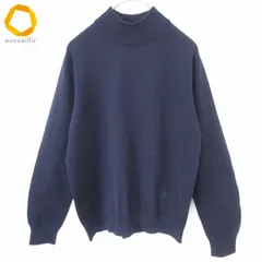 バーバリー BURBERRYS ヴィンテージ ニット セーター モックネック 刺繍ロゴ レディース [w987011]