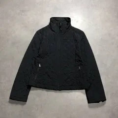 WQ1017●MaxMara WEEKEND LINE：ジップアップ キルティングジャケット ●40●黒 スタンド薄手カラー 薄手 ブルゾン 袖ZIPのサムネイル