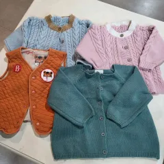 ユア(YOOA) カーディガン ニット 80-90サイズ 4枚 まとめ