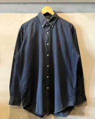 90’s Ralph Lauren BLAIRE-L/S shirt-(size M)ラルフローレン 長袖シャツ ボタンダウンシャツ