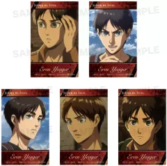 【新品】キャラカード エレン・イェーガー ミニカードセット(5枚セット) 「進撃の巨人」