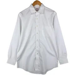 古着 ブルックスブラザーズ Brooks Brothers 346 長袖 コットンシャツ メンズM相当/eaa599035