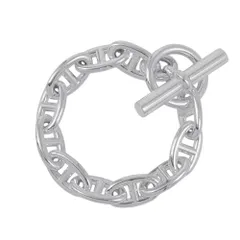 エルメス ブレスレット シェーヌダンクルGM 11コマ SV925シルバー HERMES ジュエリー