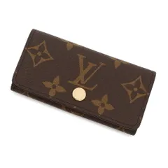 ルイヴィトン キーケース モノグラム 4連キーケース ミュルティクレ4 M69517 LOUIS VUITTON キーリング