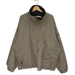 Columbia コロンビア  90年代/90's ヴィンテージ シェルジャケット ナイロンフリースジャケット アウター ナイロンジャケット 袖刺繡 オーバーサイズ ビッグシルエット China製 XXLサイズ ベージュ