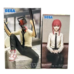 チェンソーマン マキマ ちょこのせプレミアムフィギュア 2点セット 中古未開封品