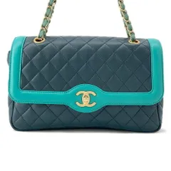 シャネル チェーンショルダーバッグ マトラッセ ココマーク ラムスキン CHANEL バッグ