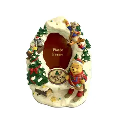 Disney ディズニー TDR ディズニーリゾート くまのプーさん フォトフレーム  写真立て 2003年 クリスマス    マルチカラー  / 240002232258