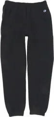 チャンピオン Champion ロングパンツ ジョグパンツ 裏起毛 ルームウェア 部屋着 ワンマイルウェア メンズ スウェットパンツ ９ＯＺ ＵＳＡ C5-S201 BLACK