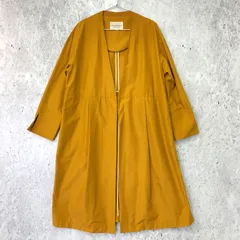 Strawberry Fields ストロベリーフィールズ ロング コート イエロー 〇◇のサムネイル