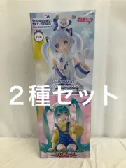 未開封 初音ミク 雪ミク ぬーどるストッパー フィギュア ２種 LF1352 f107