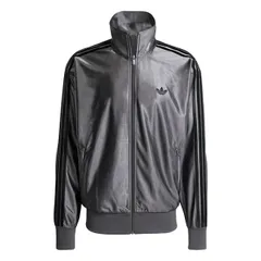 adidas originals アディダスオリジナルス ファイヤーバード メタリック トラックトップジャージ JX1496 黒 ブラック メンズ レディース【L-Grey(JX1496)】 [Grey(JX1496)] [L]