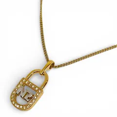 NINA RICCI ニナ・リッチ NRデザイン ネックレス ゴールド