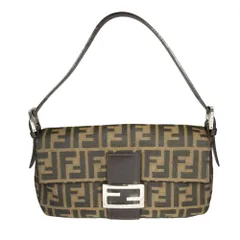 FENDI フェンディ マンマバケット ズッカ柄 ハンドバッグ　レディース