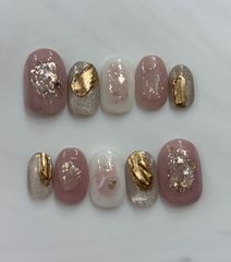 No.50 オーダーネイル マグネット ぷっくり ちゅるん 大人 かわいい 