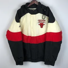 【中古品】 APEX ONE エイペックスワン 90's NBA CHICAGO BULLS NYLON JACKET 90年代 エヌビーエー シカゴブルズ ナイロン ジャケット ライトアウター 【145-260111-yy-15-tei】