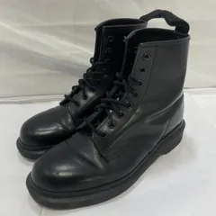 【中古】Dr.Martens 8 ホールブーツ サイズUK7 オールブラック[19]