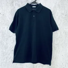 GU ジーユー レディース ドライポロシャツ XLサイズ ブラック 半袖 トップス □〇